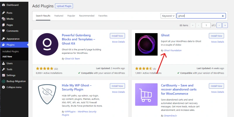 How to Migrate from WordPress to Ghost for Free 1 Migrate from WordPress to Ghost